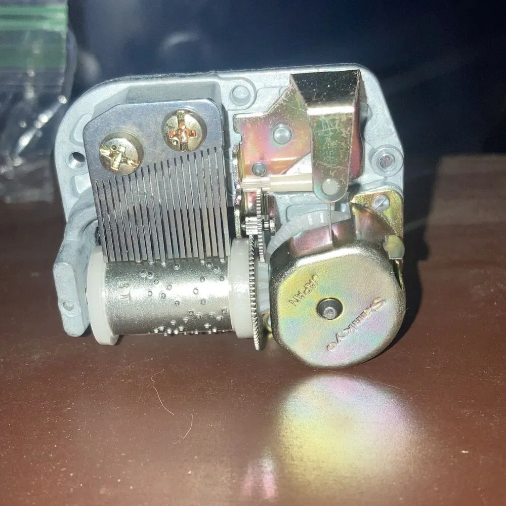 Vtg Sankyo Japan Musical Movement Mechanism Playing Deck The Halls